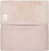 Koeka baby ledikantdeken teddy Riga 100x150 cm grey pink online kopen