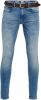 Petrol Industries slim fit jeans JACKSON met riem 9705 black stone online kopen