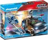 Playmobil ® Constructie speelset Politie helikopter achtervolging van de vluchtauto(70575)Made in Germany(124 stuks ) online kopen