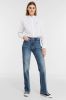 Ralph Lauren Jenn mid waist flared fit jeans met stretch online kopen