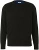 Tom Tailor Regular Fit Sweatshirt ronde halszwart, Effen online kopen