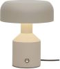 Its about RoMi Tafellamp 'Porto' 29cm, kleur Zand online kopen